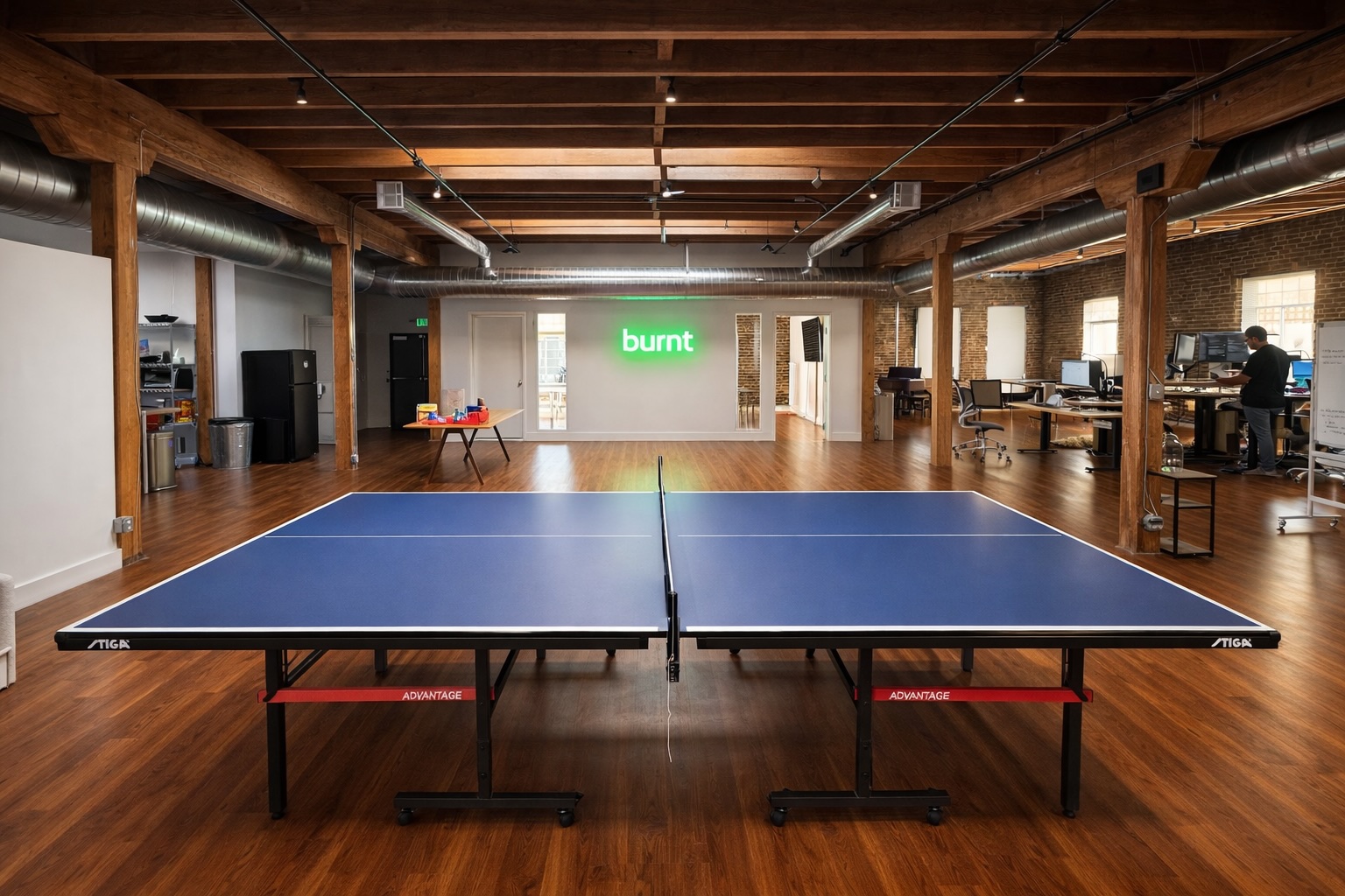 The Burnt office table tennis table